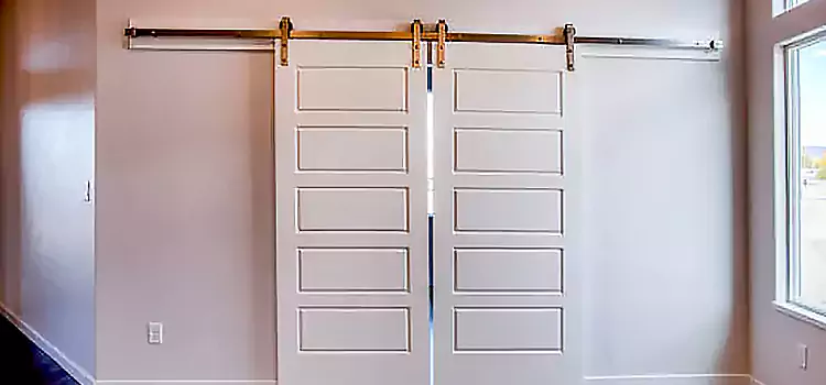 Glass Barn Door with Installation Hardware Kit Huntington Park